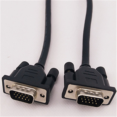 屏蔽db15公对公电脑连接线,针对针串口信号连接线.