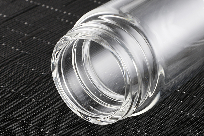 奋兴双层玻璃杯男女士商务杯家用便携批发定制印字杯fx1687-375ml