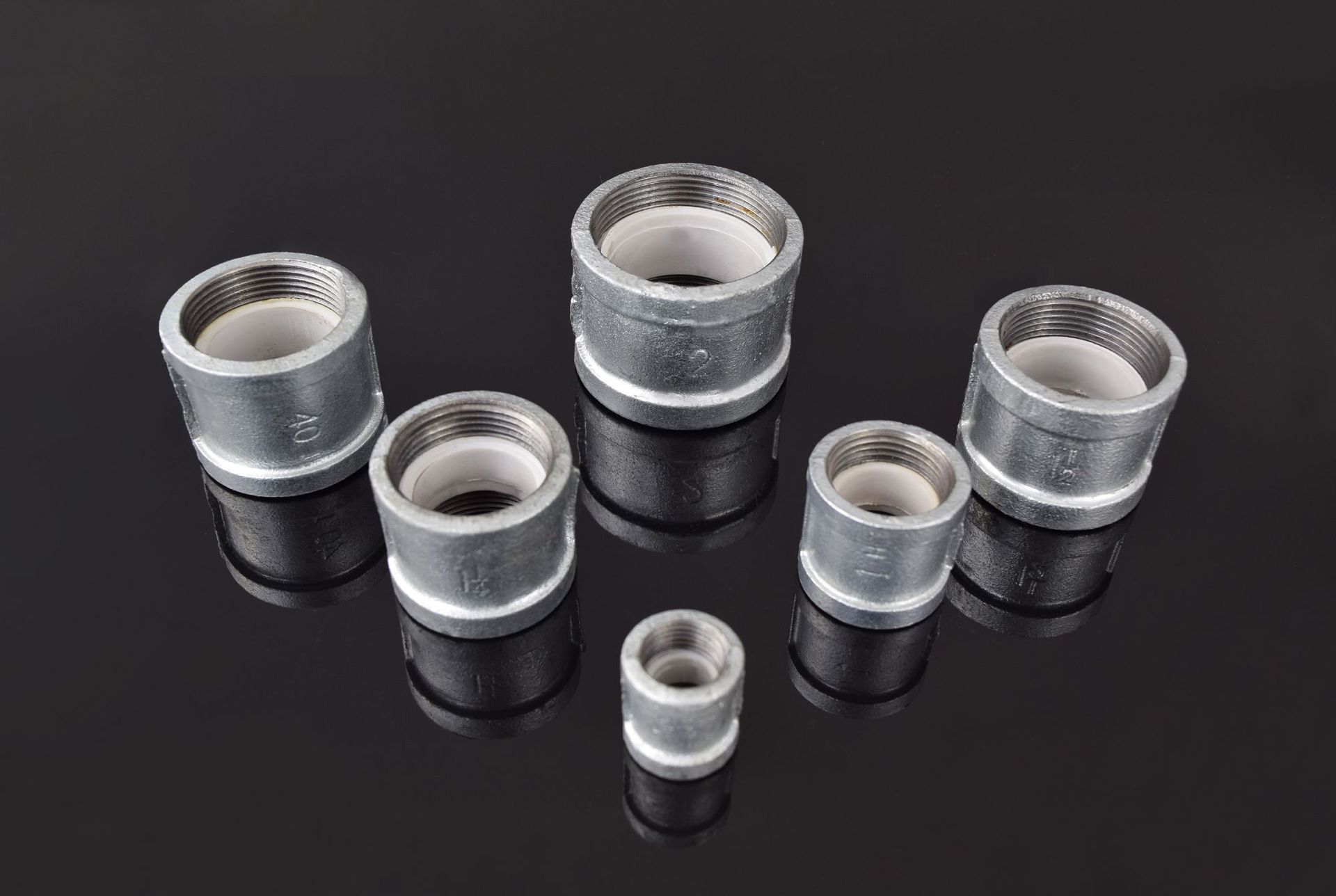 衬塑直接 钢塑外接头 给水管古 冷热水饮用水 复合镀锌玛钢管