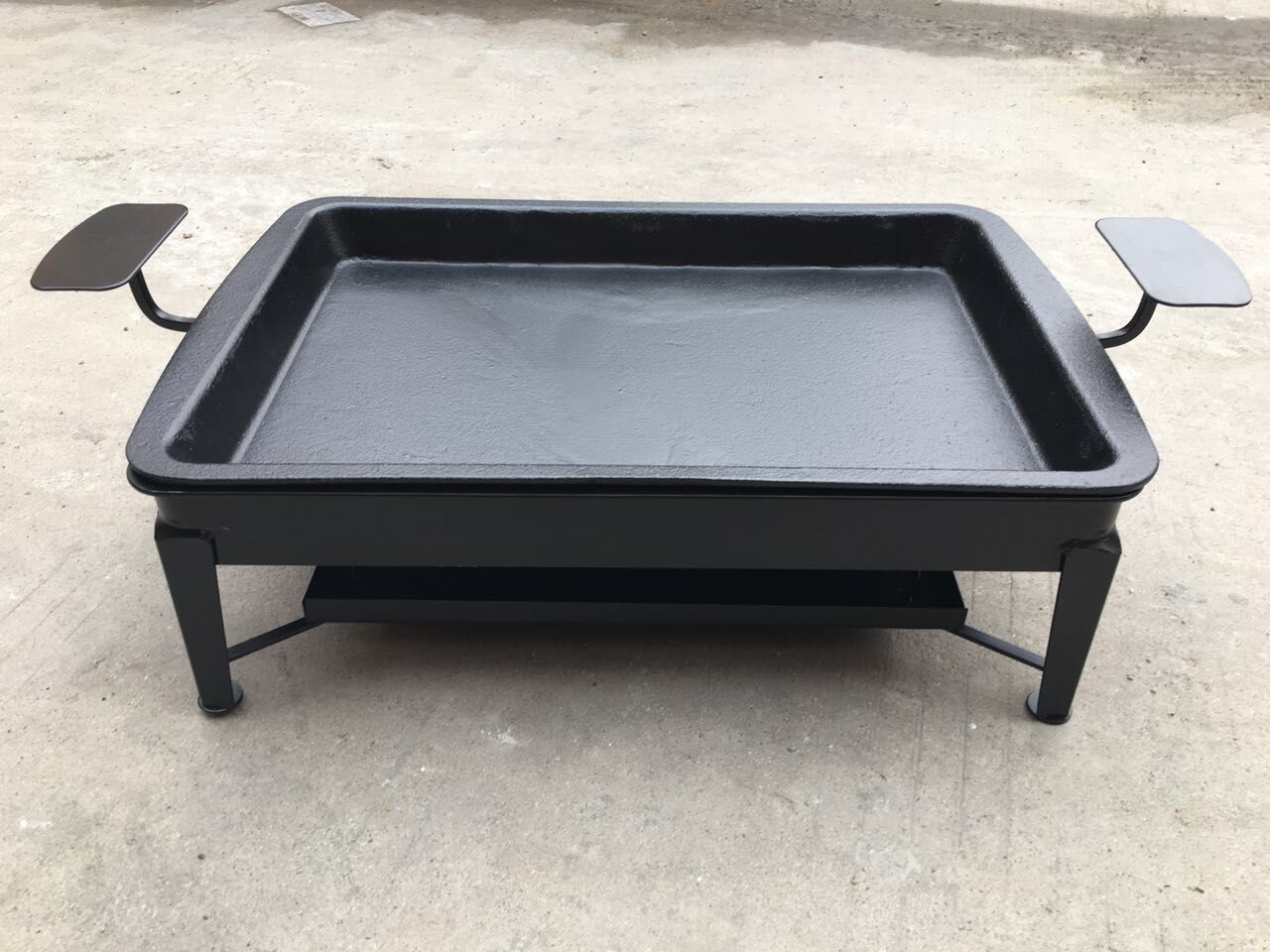 加厚烤鱼炉木碳铸铁烤鱼炉诸葛烤鱼炉户外烧烤鱼盘烤鱼炉架烤盘