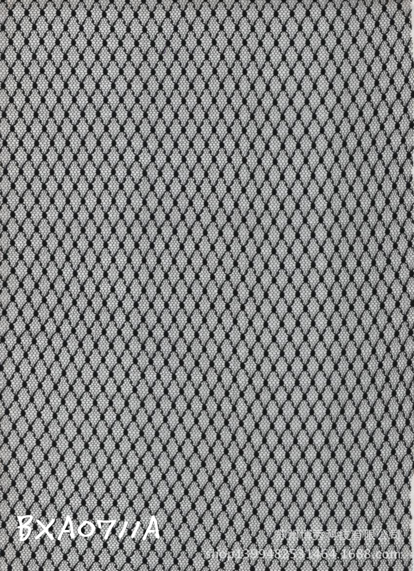 厂家现货供应女装连衣裙内衣婚纱无弹力锦纶黑色网格蕾丝面料
