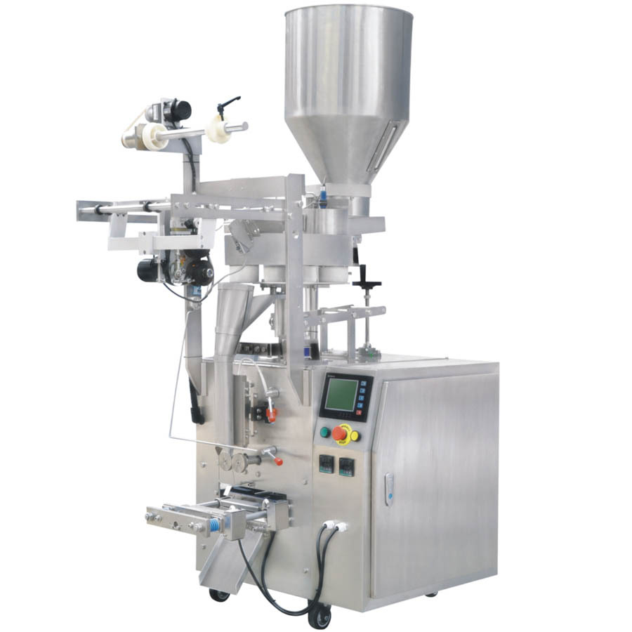 利华 供应320一体机电子称包装机械设备,杂粮种子包装机