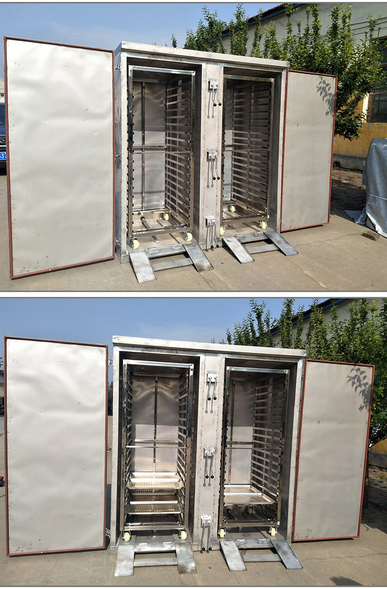 供应广东全钢双门大型馒头蒸房 全发泡馒头醒发箱 馒头发酵箱