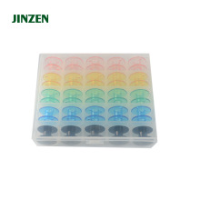 JINZEN金振缝纫机零配件批发 JA1-1 107#/2518P塑料梭心 彩色盒装