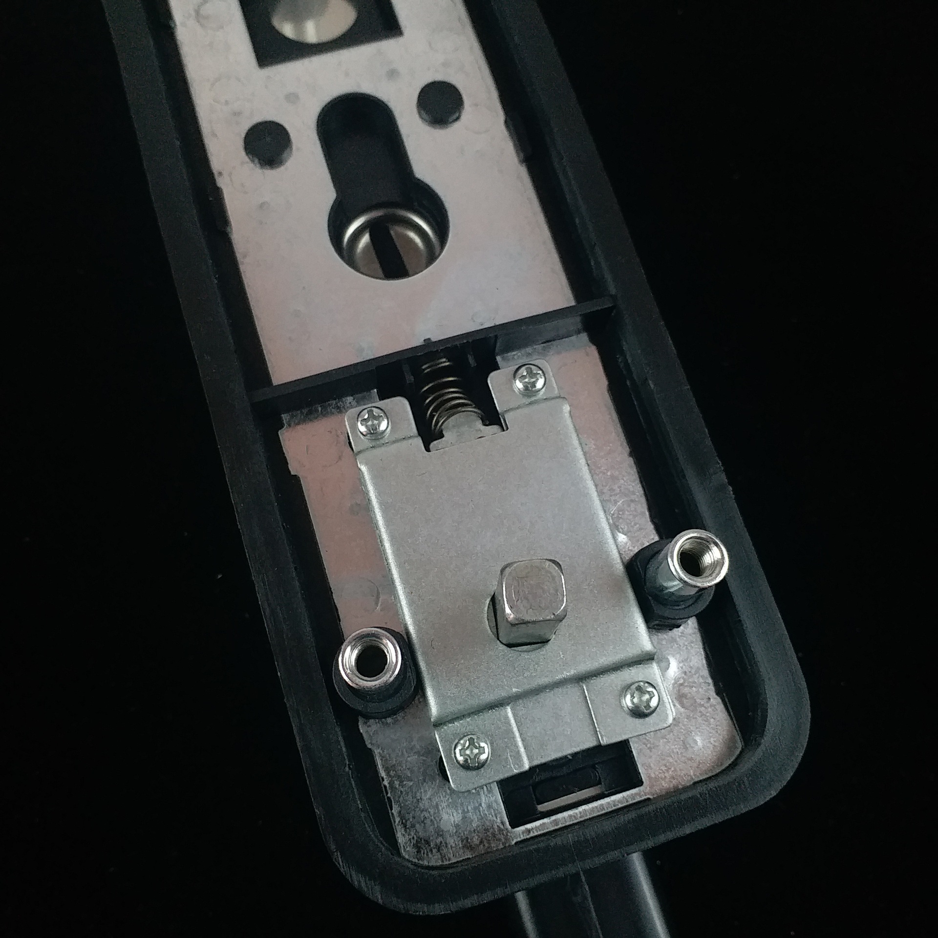 拇指锁压把锁 防盗门压把锁 不锈钢拇指压把锁 防盗门拉手