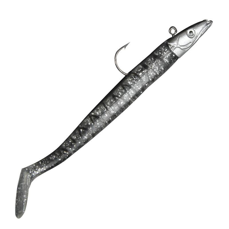 太宇 包铅黑斑纹鳗鱼12cm 16g高仿真路亚软饵鱼饵仿生路亚饵批发