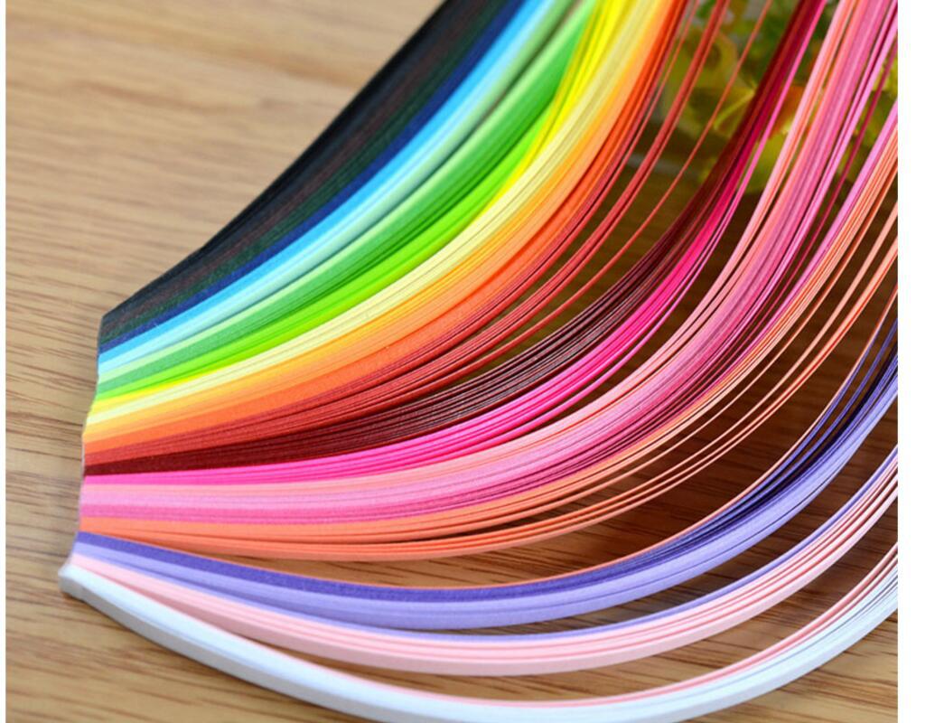 7mm39cm26色160条衍纸 手工材料 手工艺术纸