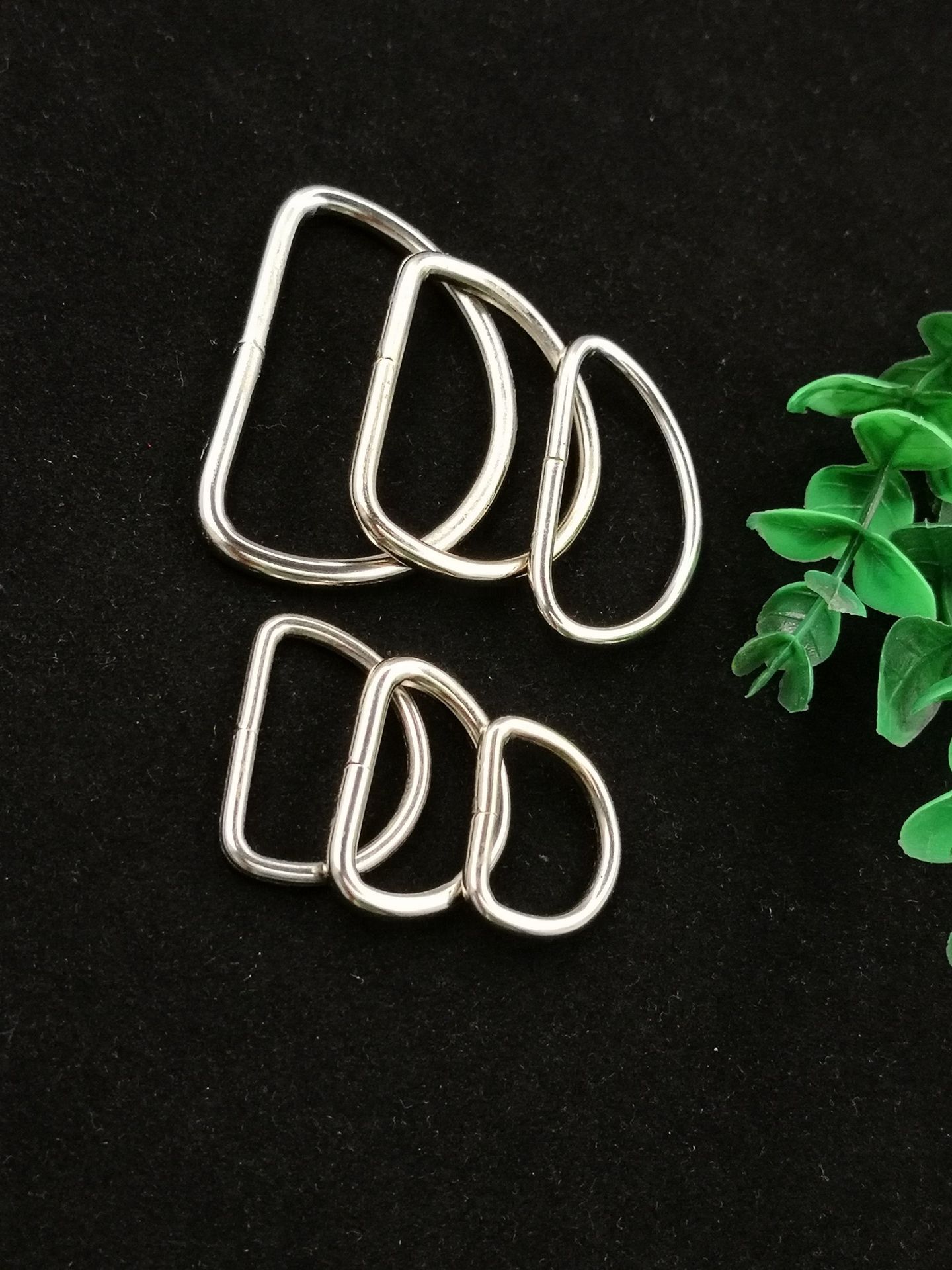 供应现货开口铁圈金属铁环服装箱包五金铁环首饰配件0圈