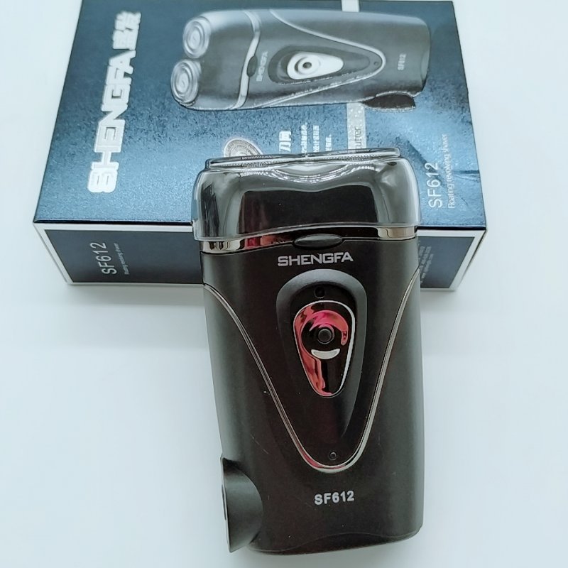 盛发双头剃须刀sp612 电动剃须刀 双头旋转男士刮胡刀 电动剃须刀
