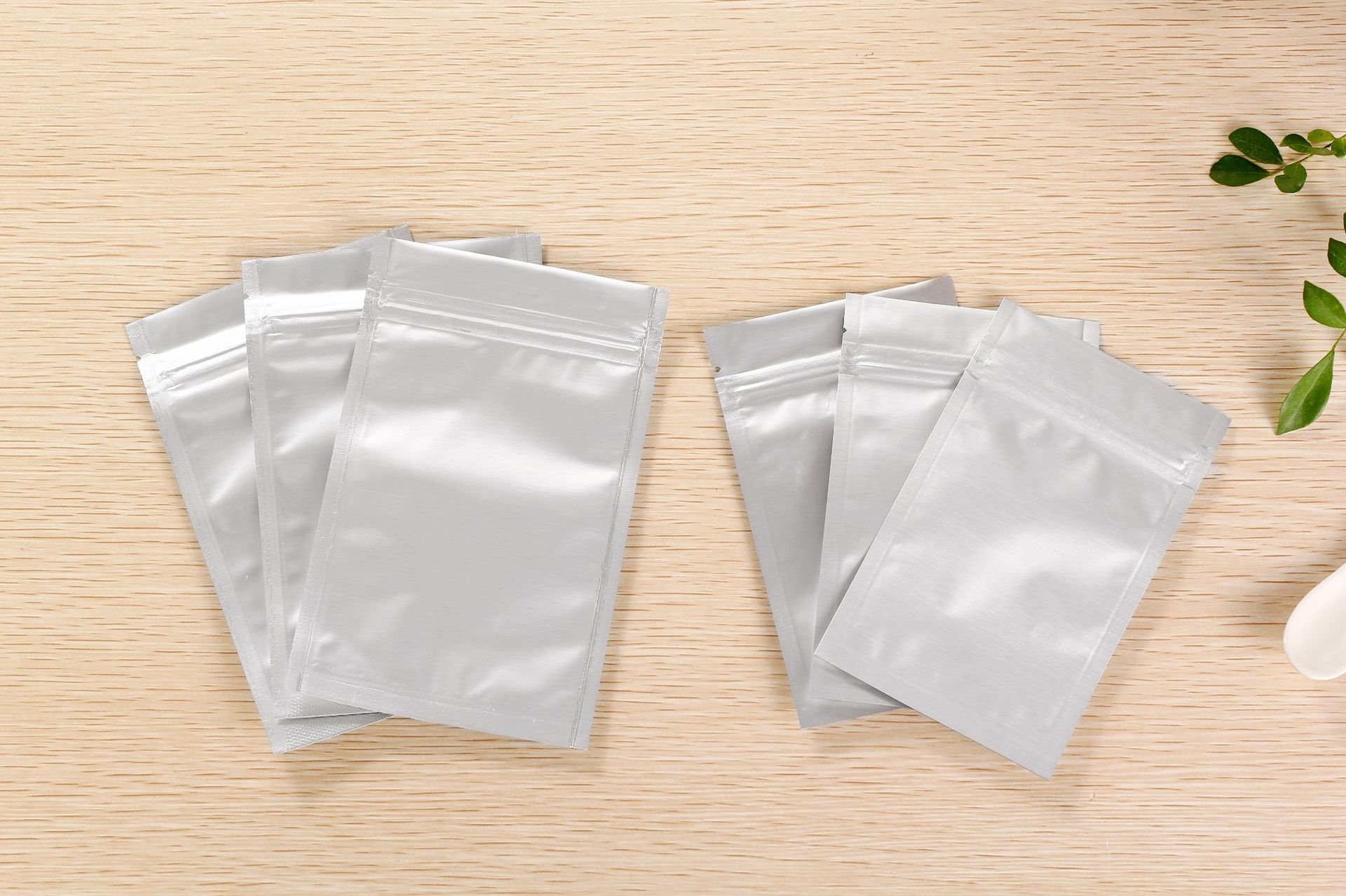 现货纯铝骨袋茶叶铝箔袋铝箔自封袋粉末零食包装袋密封袋子定做