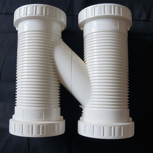批发排水h管 pvc高品质排水h型管件 耐腐塑料家装建材管件