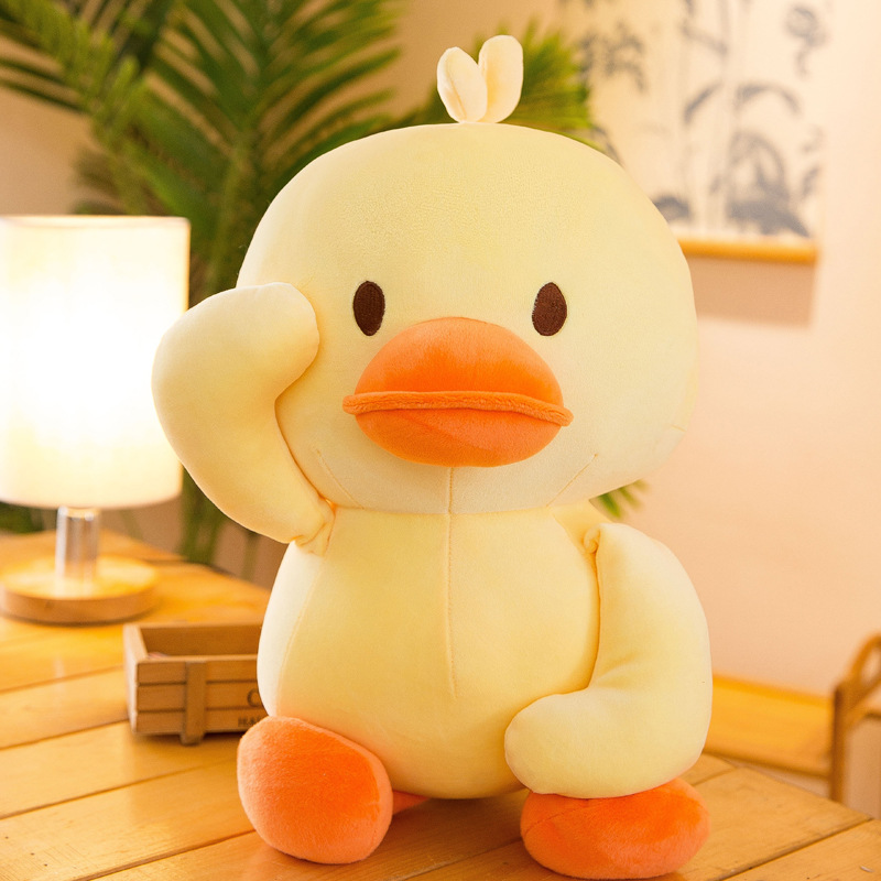 Foreign Trade Popular Style Online Influencer Duck Hot Sale TikTok Toys Little Yellow Duck Doll Children's Gift Plush Toys Wholesale