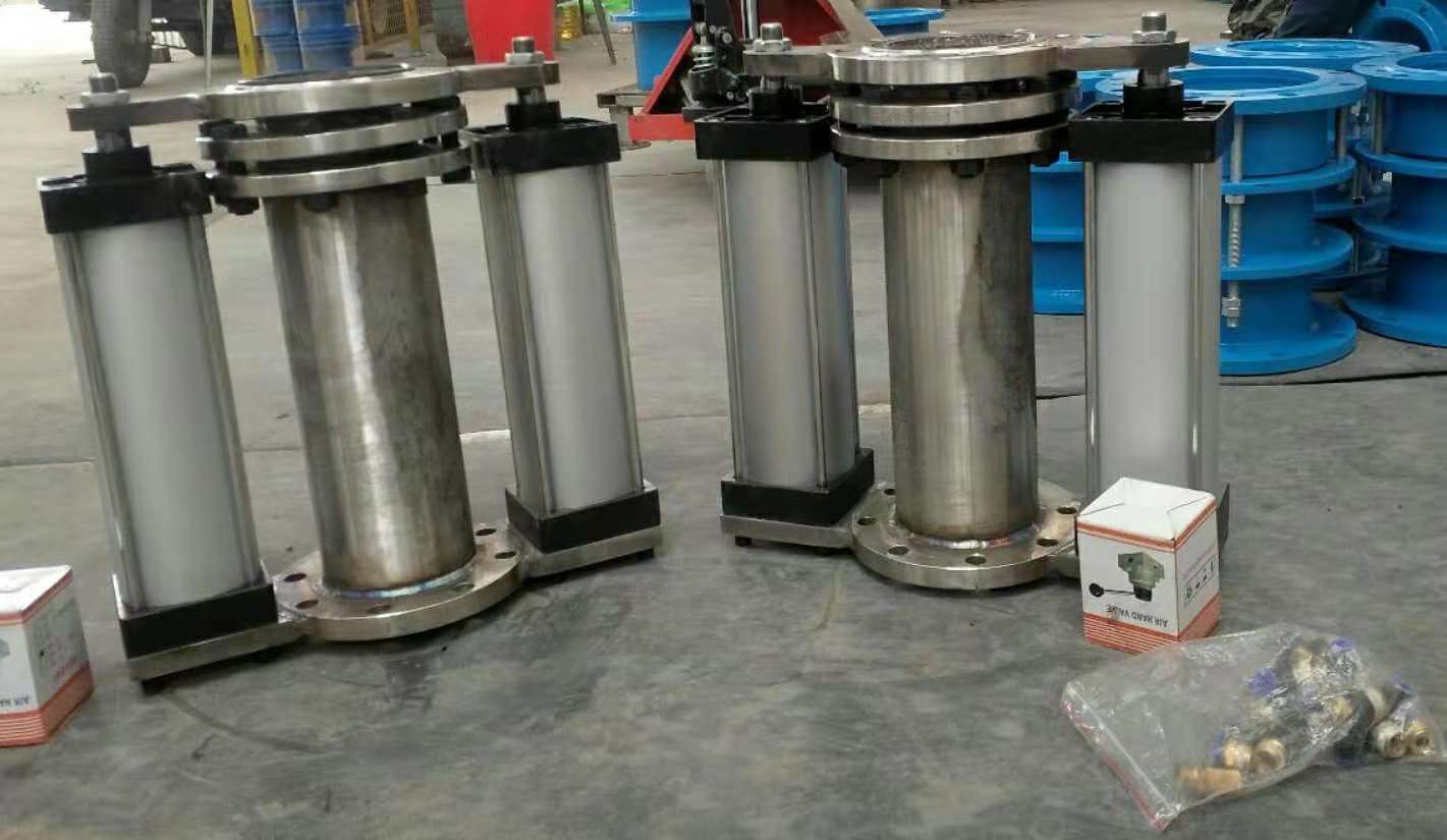气动伸缩器净翼厂家定制 各种规格304不锈钢气动式泵站限位伸缩节