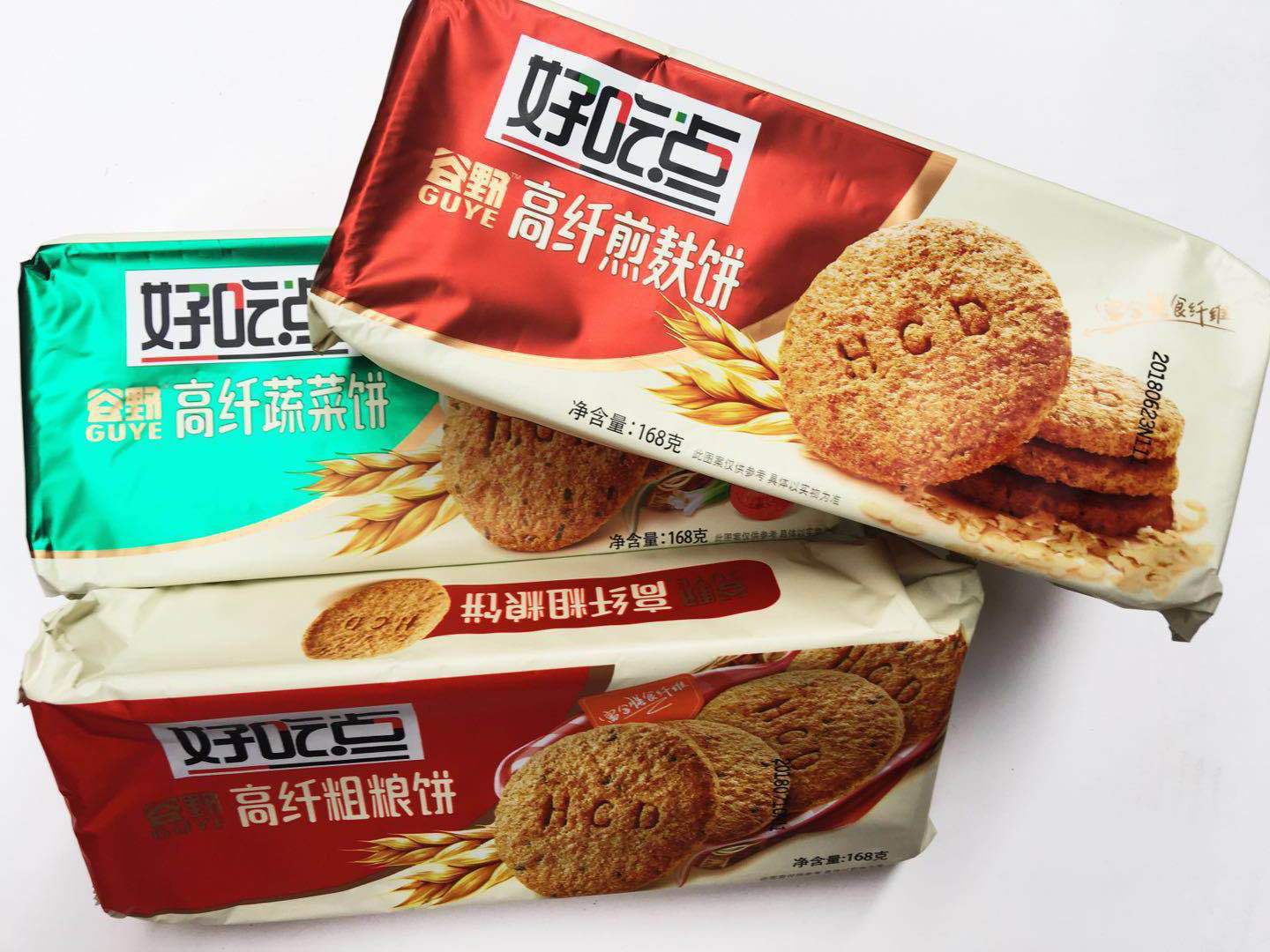 达利园好吃点饼干 168g四种味道韧性饼干 休闲聚会办公零食一站式