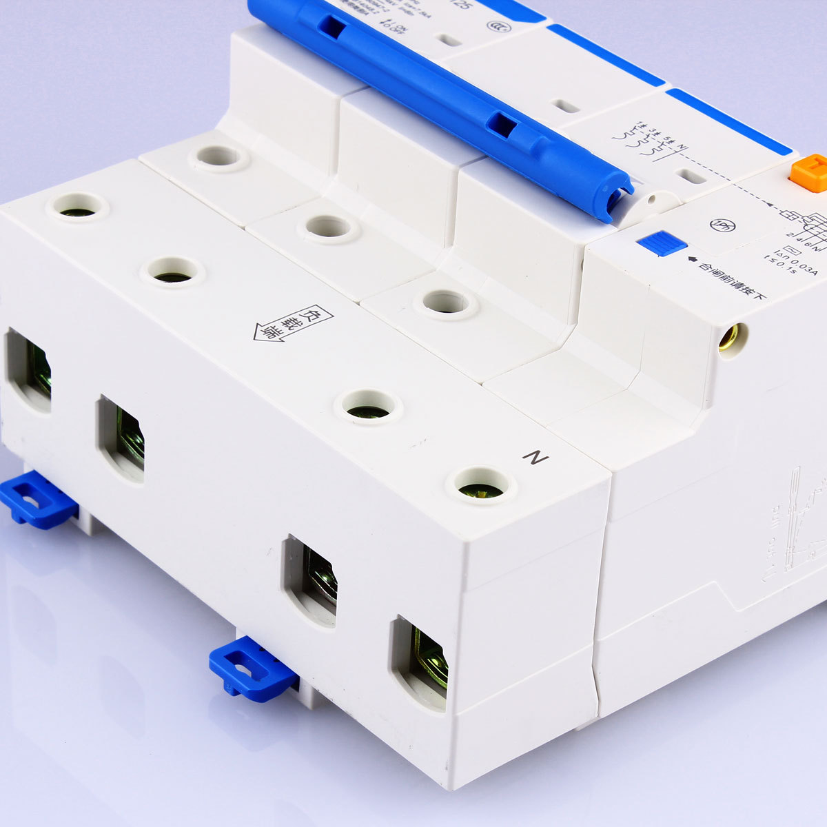 正泰昆仑nxble-125 3p n c100漏电断路器 三相四线漏保100a c型