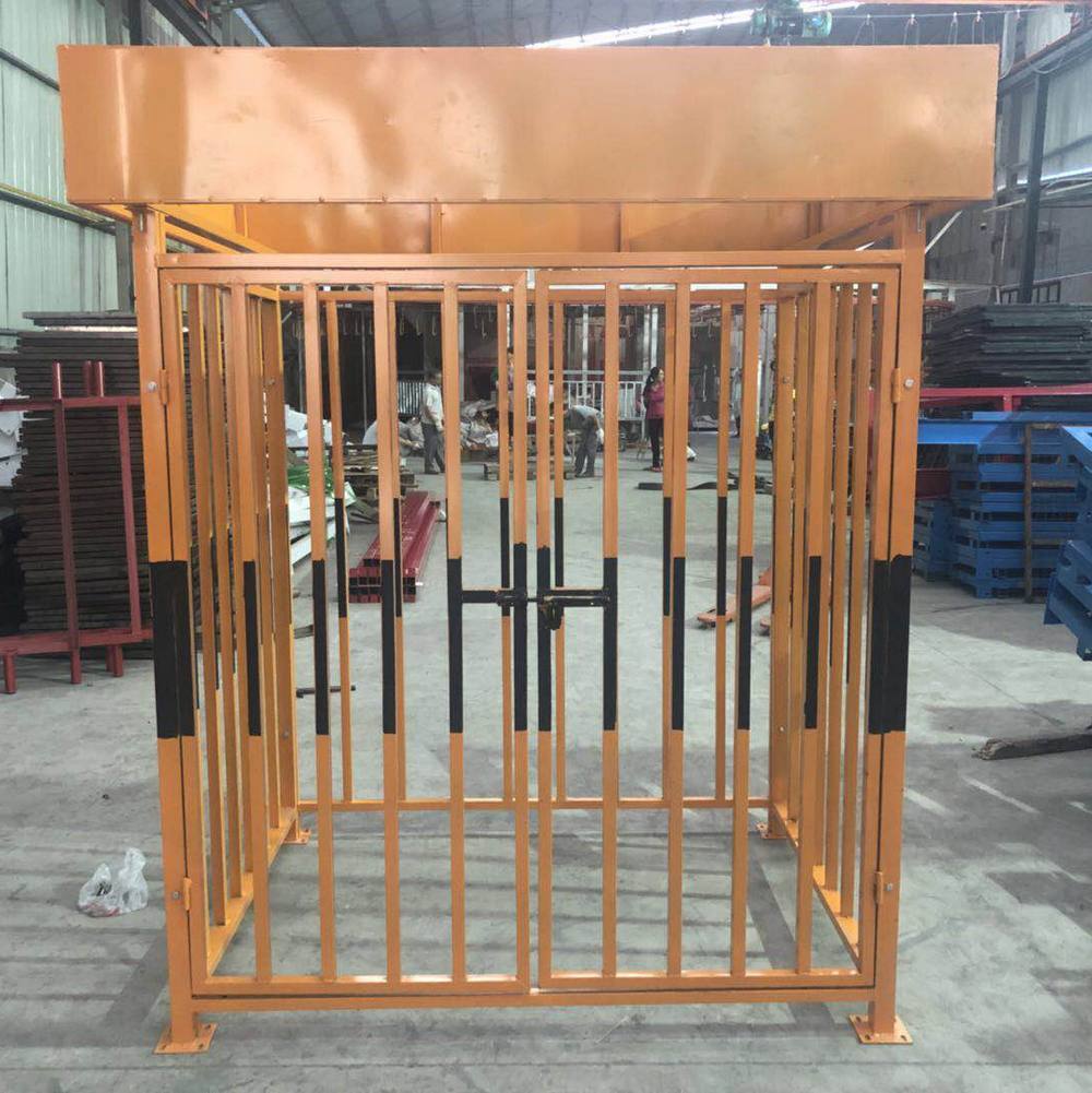 厂家直销工地配电箱防护棚一级二级配电箱防护棚配电柜安全防护栏