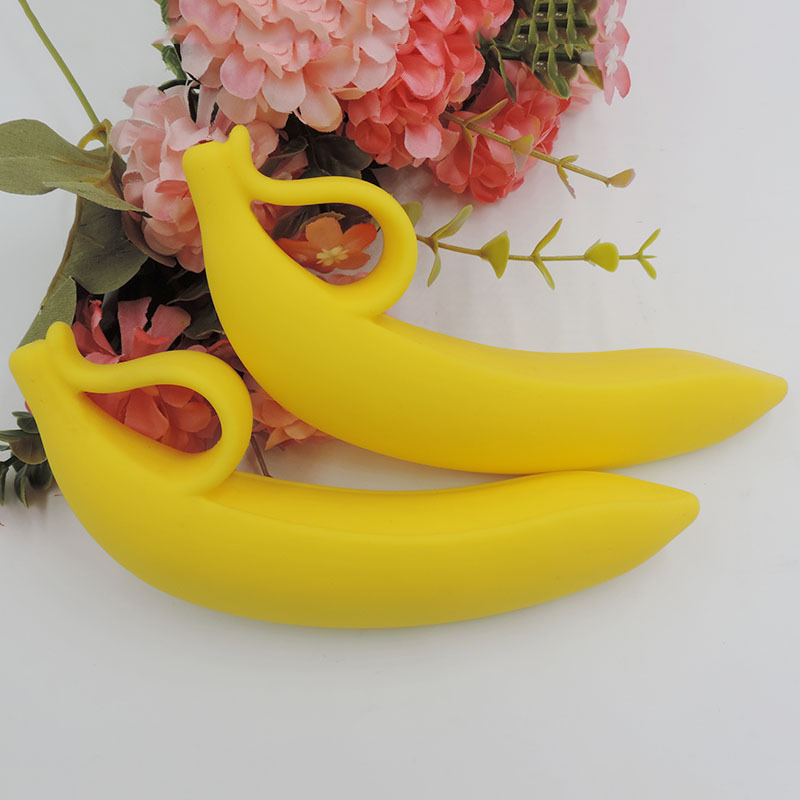 水果香蕉肛塞门栓全硅胶后庭玩具速卖通热卖款情趣用品前列腺按摩