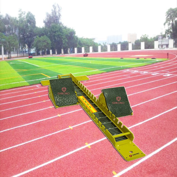 jhkn-5003 工厂起跑器 训练起跑器 钢制喷塑起跑器 田径跑步器材