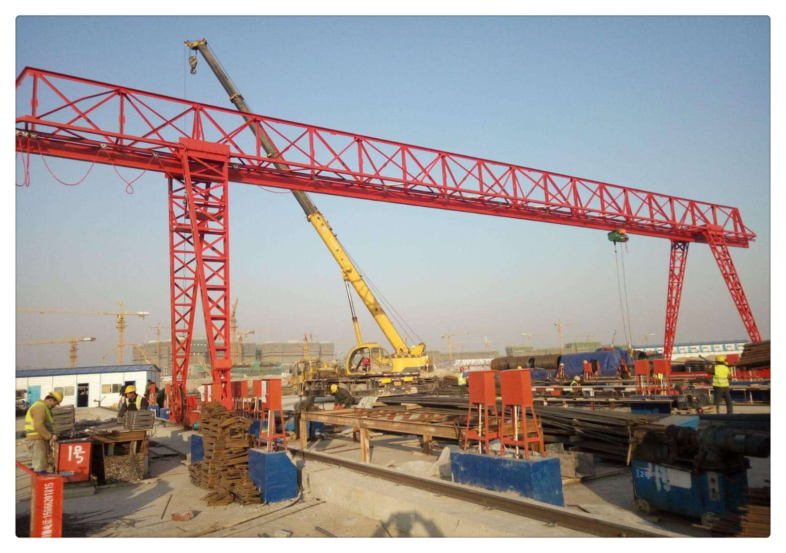 供应出售mh型花架龙门吊 定制mh上包下花型门式起重机龙门吊