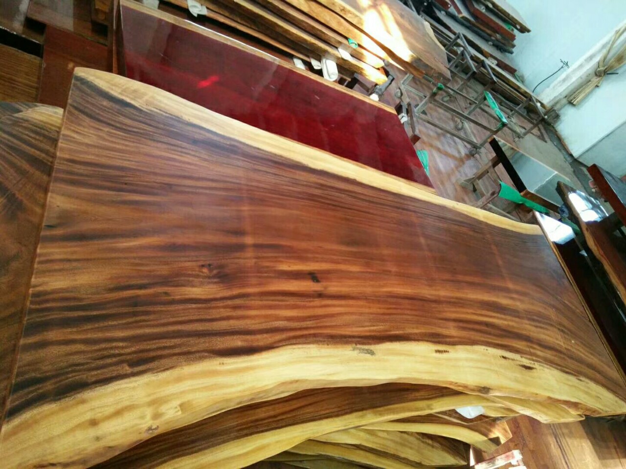 核桃木原木 黑胡桃板材 人面子家具地板工艺品旋切刨切核桃木木材