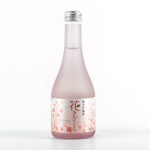 日本进口清酒 黄樱樱花纯米吟酿300ml小瓶装米酒发酵酒