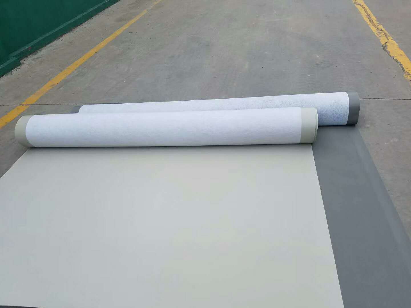 自粘型pvc/tpo/hdpe高分子耐根穿刺自粘防水卷材 pvc防水板