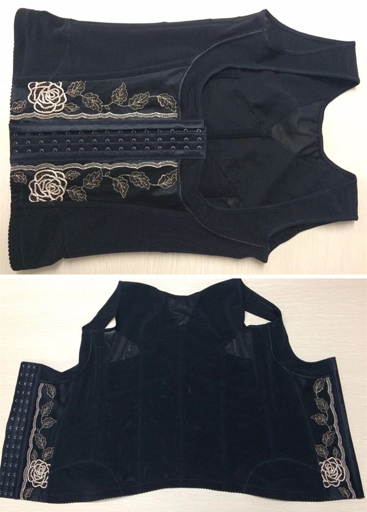 安缇可贴牌塑身衣安缇妮娅三件套身材管理器黑色正品内衣