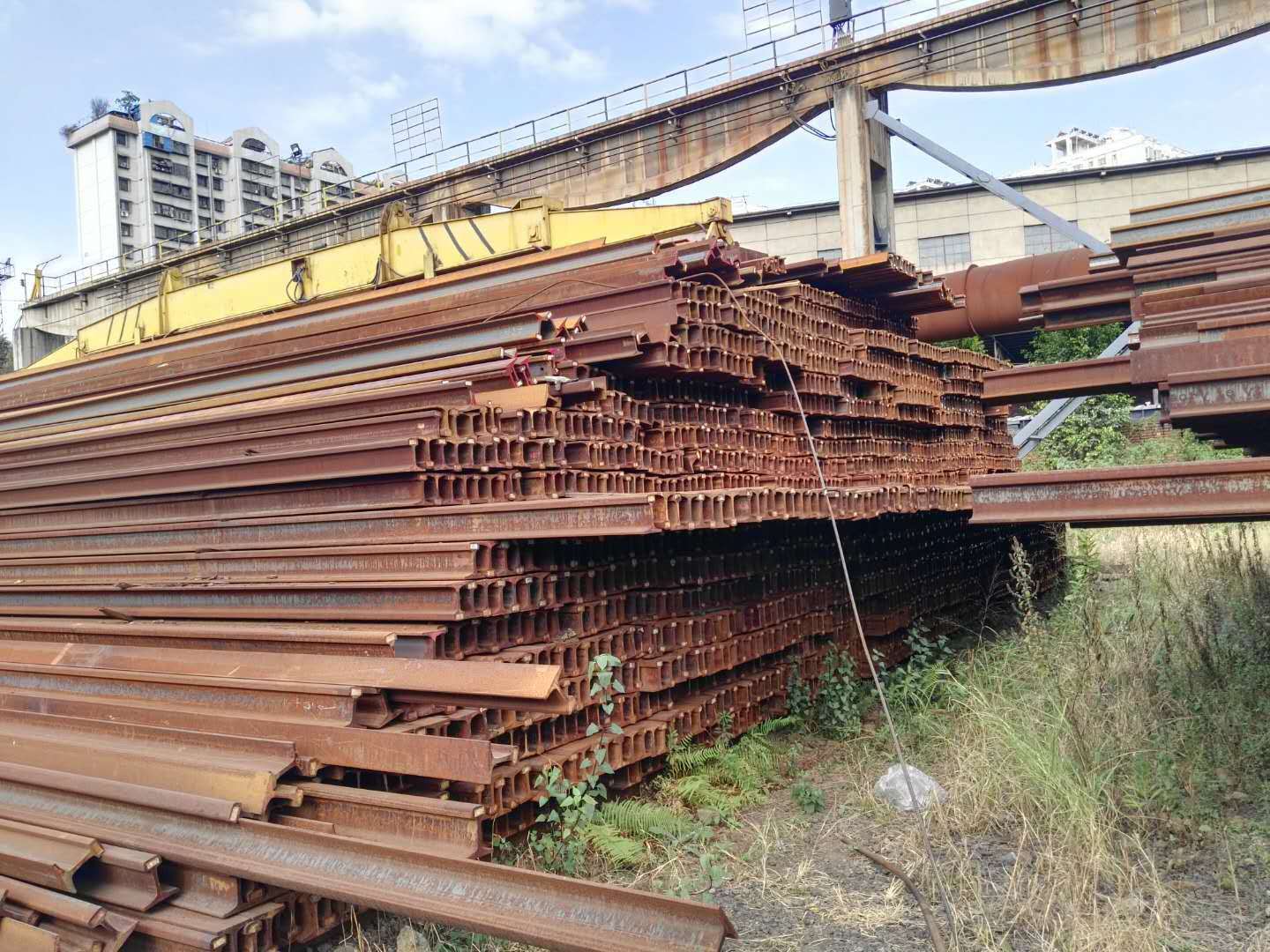 p60 u71mn/u75v 25米 攀钢热轧铁路钢轨,攀钢直发