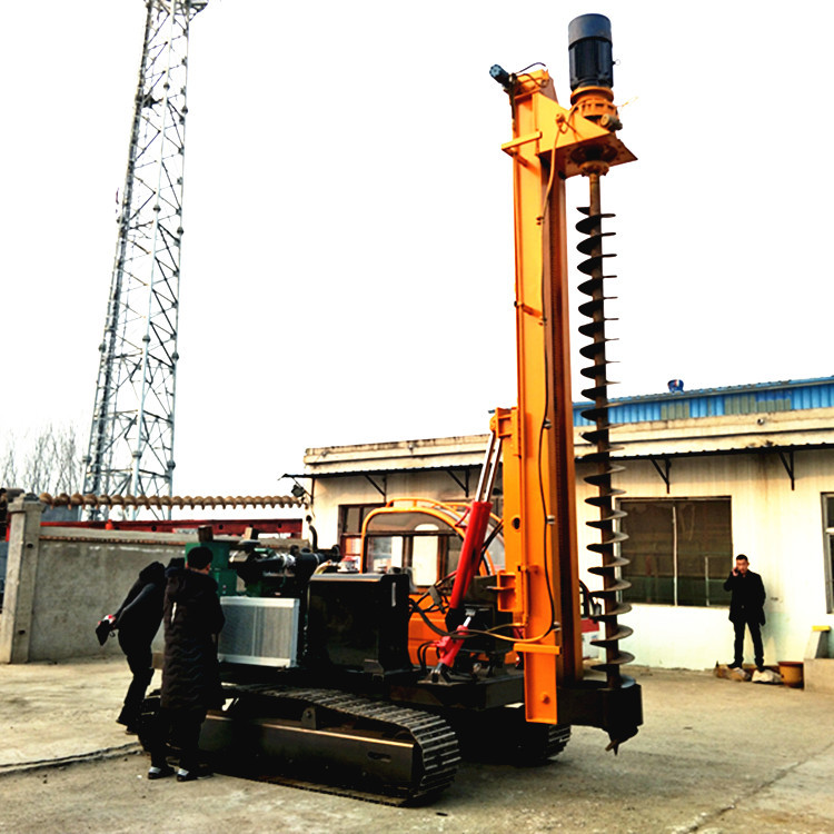 履带式引孔钻机 光伏发电站履带式引孔钻机 履带式引孔钻机特惠中