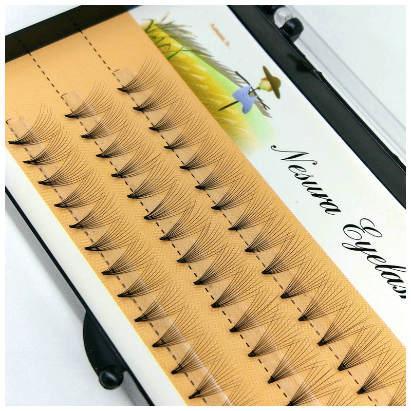 Korean Scarecrow Soft 10 Dispensing Individual False Eyelash 0.07 Extremely Fine Material Single Plant Grafting False Eyelash