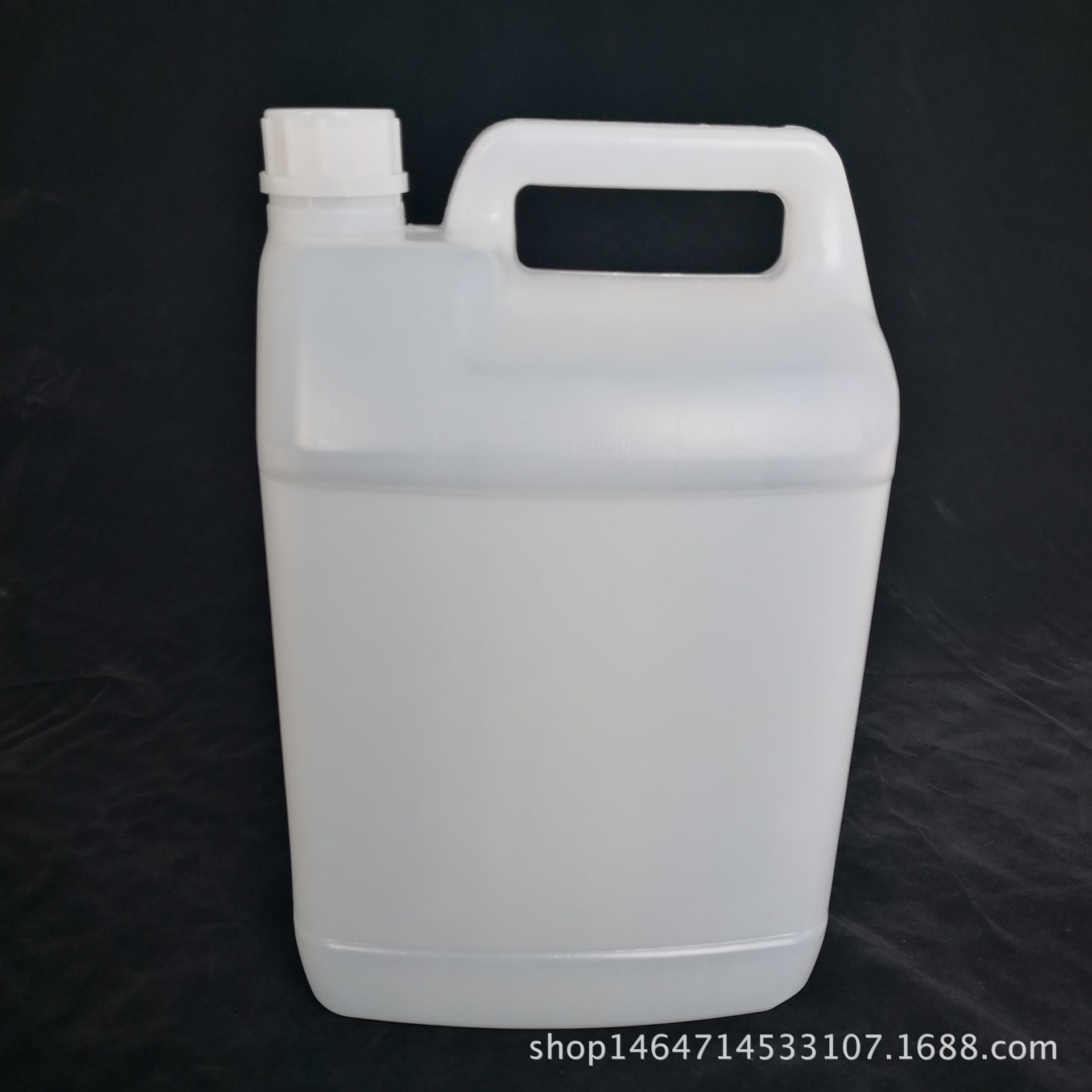 5l白色塑料方桶 五升食品级手提洗洁精桶 装油酒尿素加厚包装桶