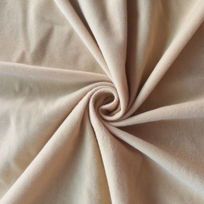 厂家专业生产弹力经编银狐绒超柔时尚银狐绒儿童保暖绒布面料