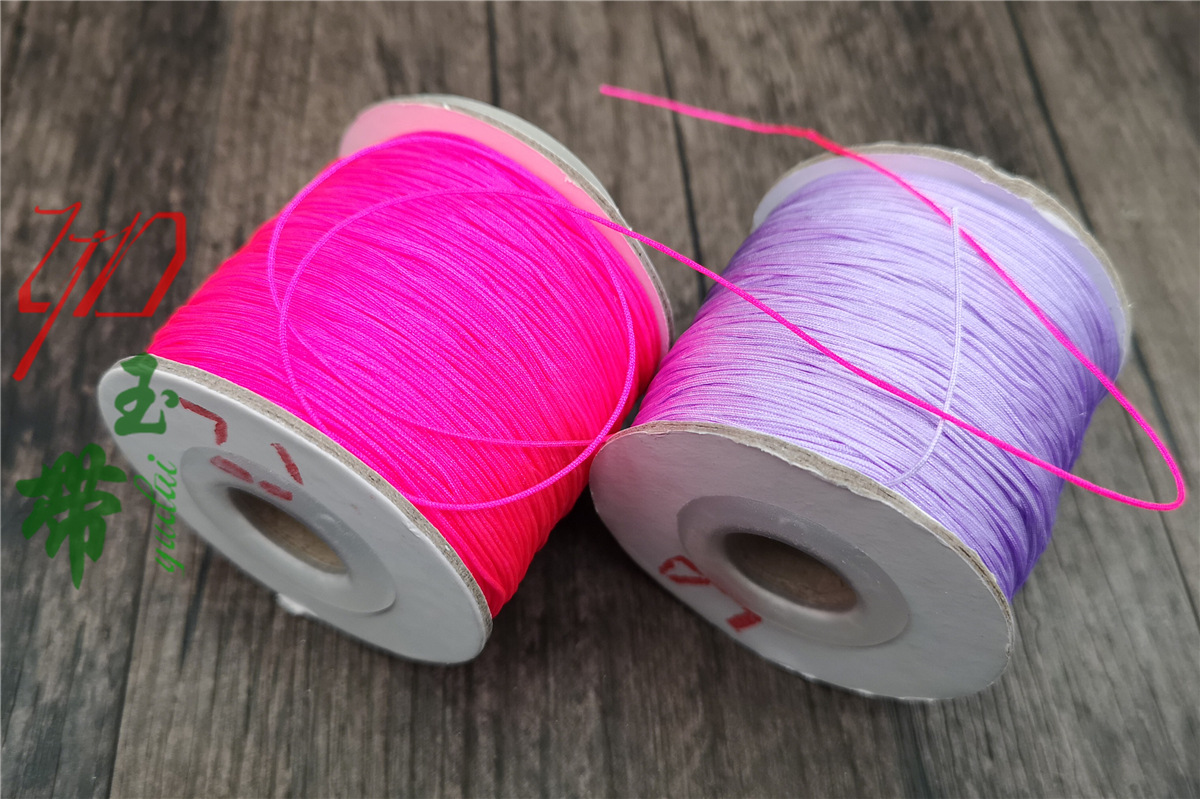 4mm diy手工编织线玉带牌