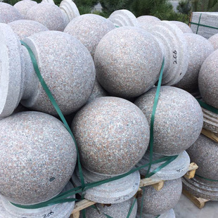 五莲花路沿石灰色花岗石芝麻灰磨光路沿石路边石路牙石图