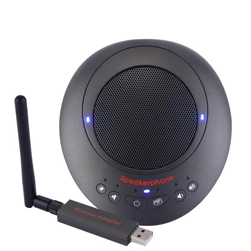 教育录播无线全向麦克风视频会议拾音器兼容linux/windows/mac