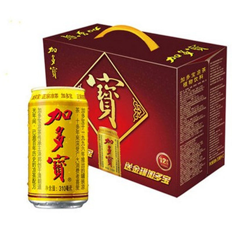 加多宝 听装金罐加多宝凉茶 310ml*24听装