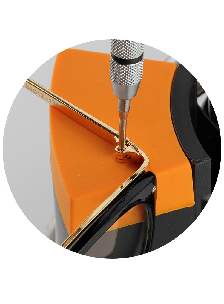 修眼镜工具组合套装工具架螺丝刀眼睛修理调整工具钳摆放架子钳子