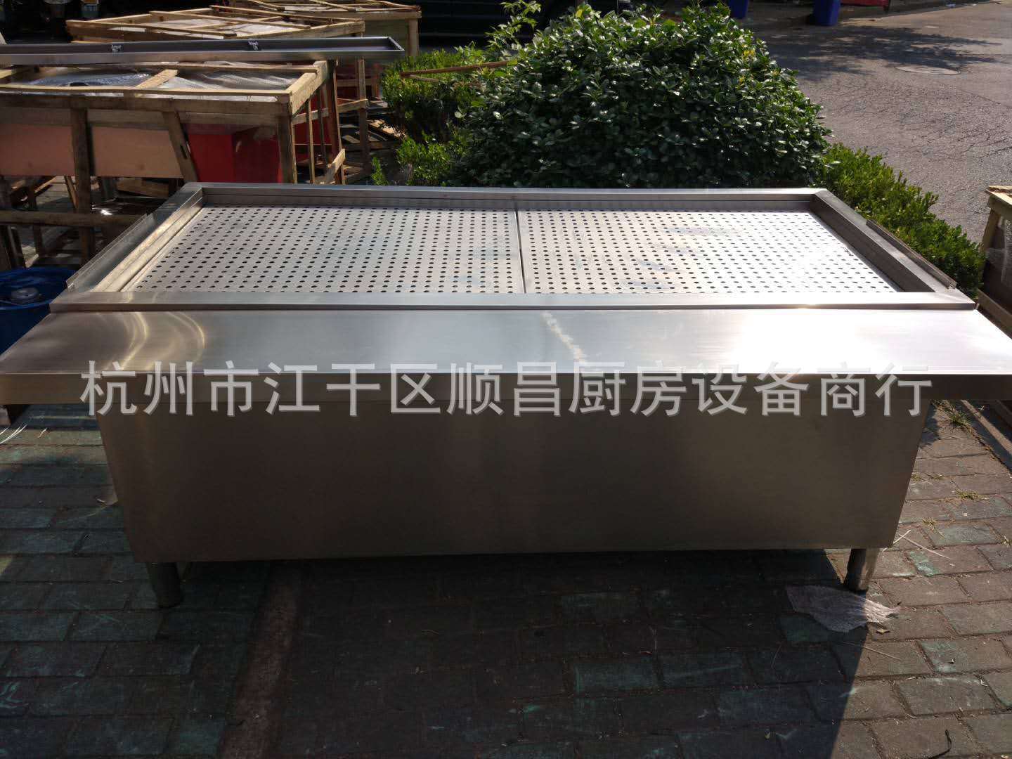 商用不锈钢快餐保温台 食堂小碗蒸菜柜保温台快餐饮厨房炊事设备