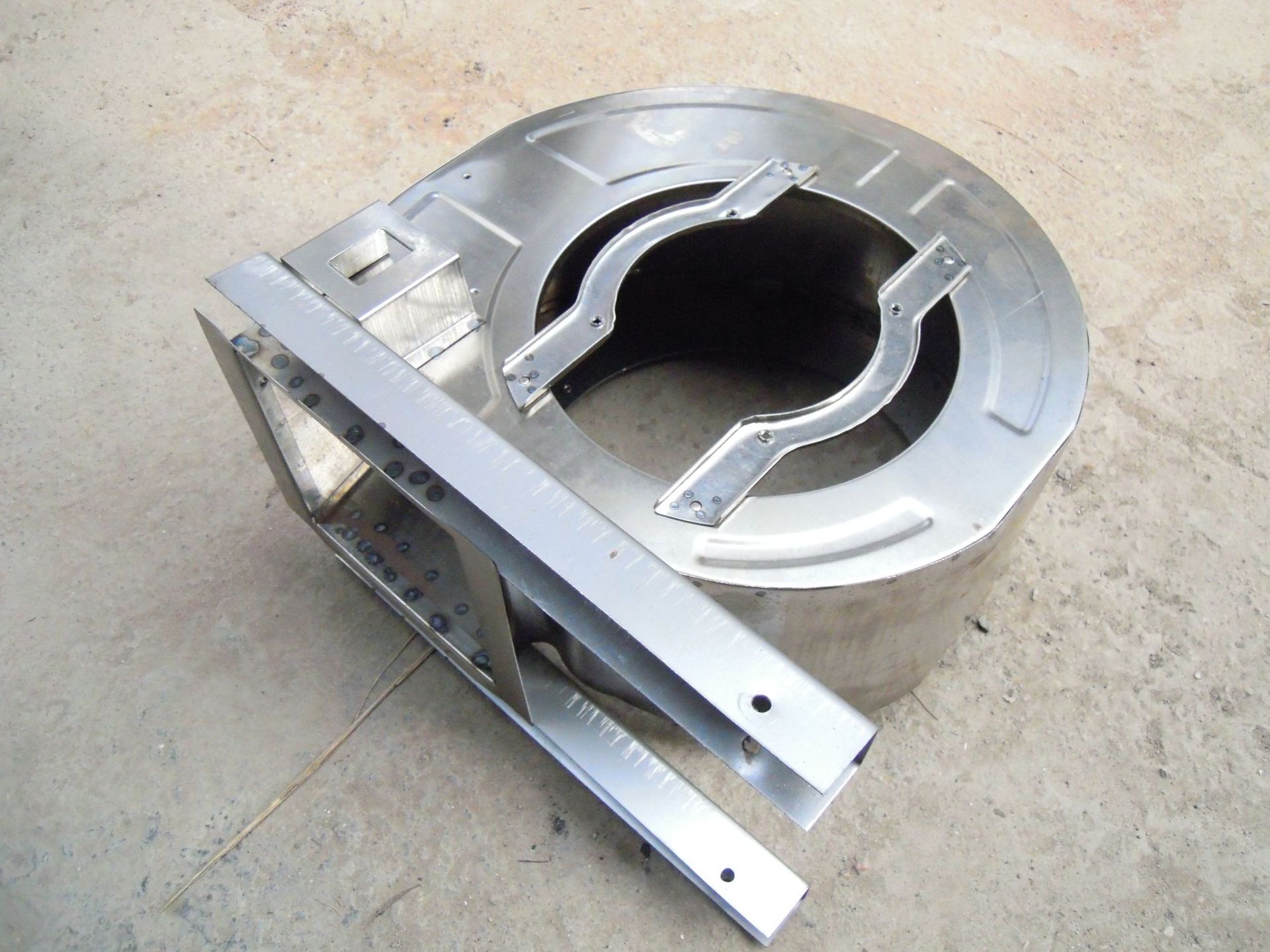 油烟机蜗壳风道