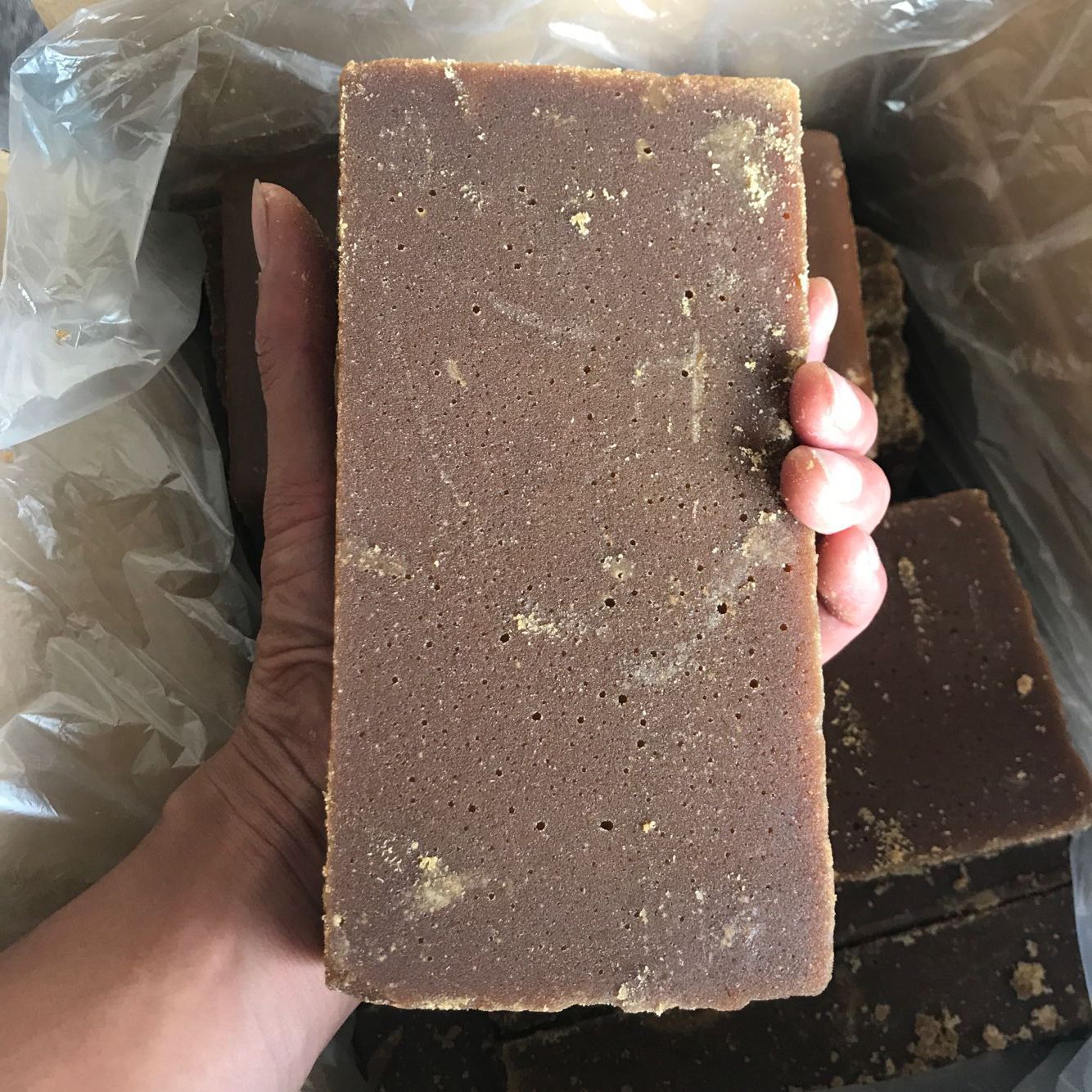 云南红糖 大块砖糖产地批发云南红糖 原味黑糖 一箱40