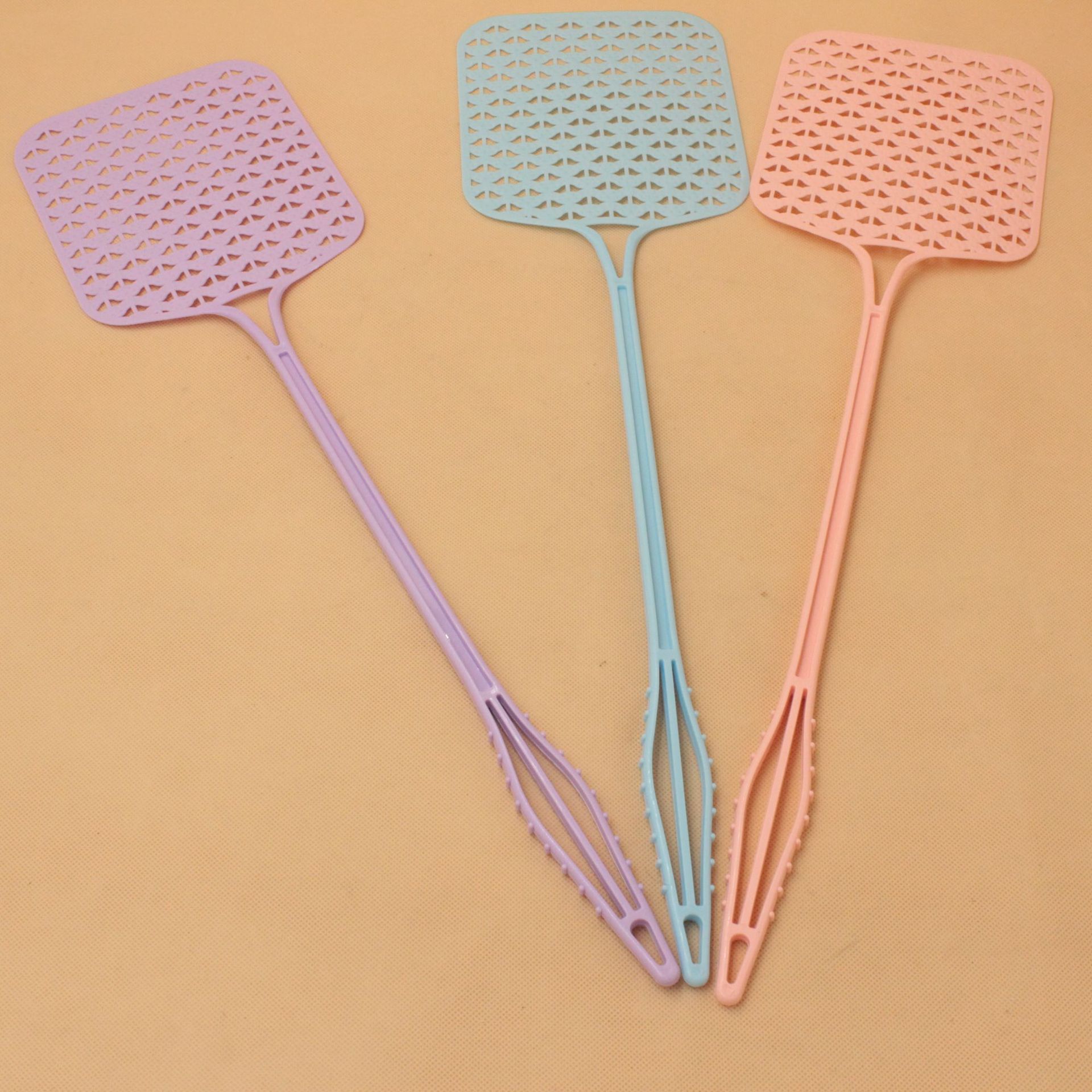 夏季塑料苍蝇拍手动大号家用长柄耐用灭苍蝇拍子蝇子拍蚊子拍蝇拍