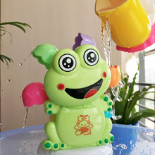 直销宝宝洗澡转转乐戏水风车婴儿浴缸青蛙花洒 儿童玩水套装玩具