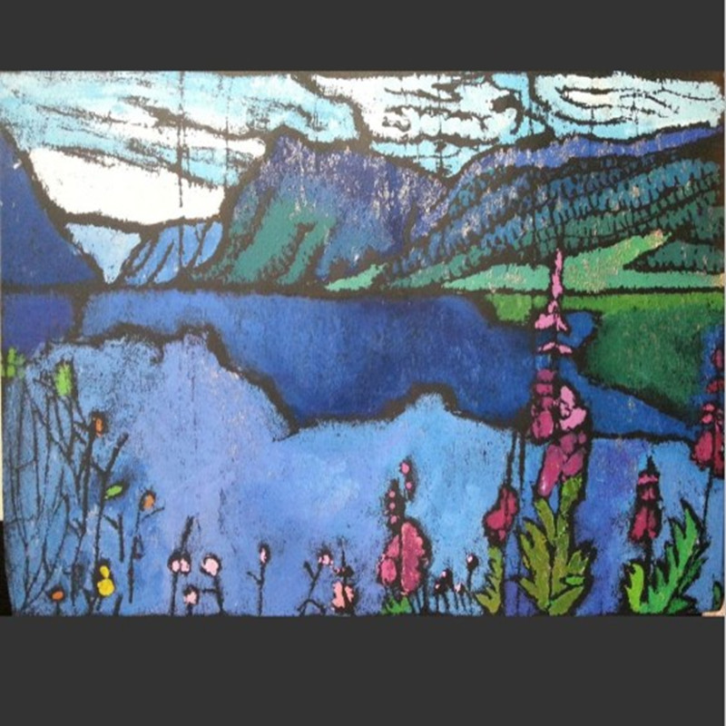 彩色a4/8k吹塑纸diy 吹塑纸 手工装饰画 版画纸制作材料