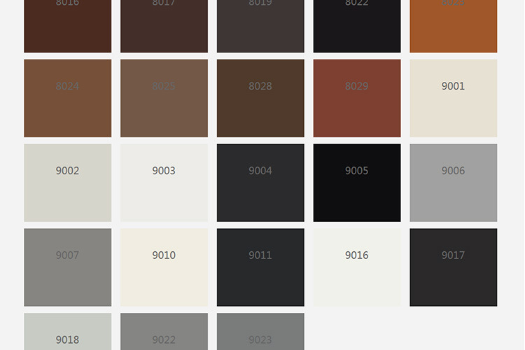 ral劳尔色卡 k5亮光 国际色卡 油漆涂料色卡 欧标色卡