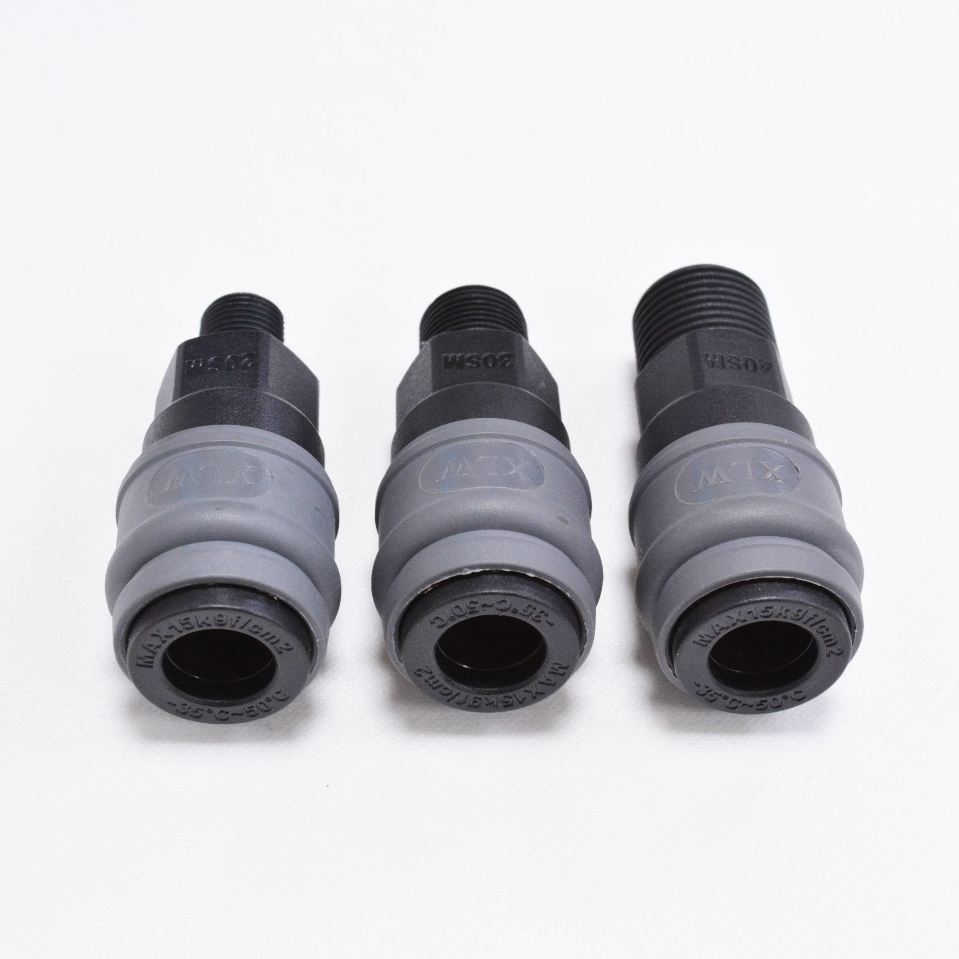 厂家直销c式塑钢自锁快速接头sm气动快插气动元件空压机配件