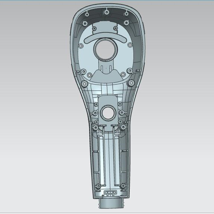 模具设计公司塑料产品三维结构图纸检测仪器外壳手柄模具制作