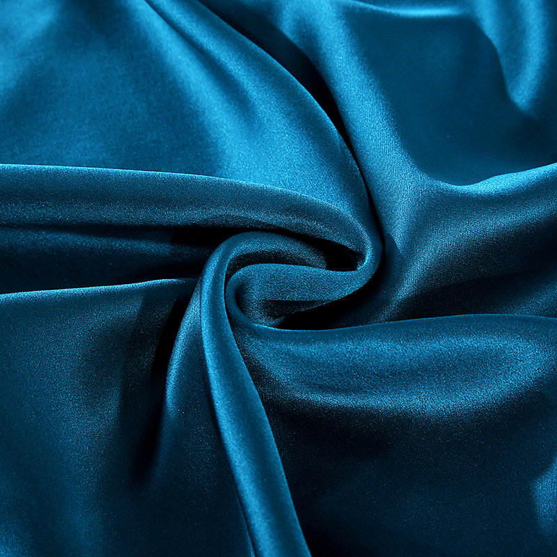 19姆米真丝枕套100桑蚕丝单人枕头套蚕丝绸枕巾乳胶 48x74