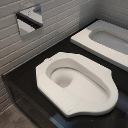 美标卫浴新科德蹲厕蹲便器蹲坑防臭防滑大便器含存水弯8001/8013