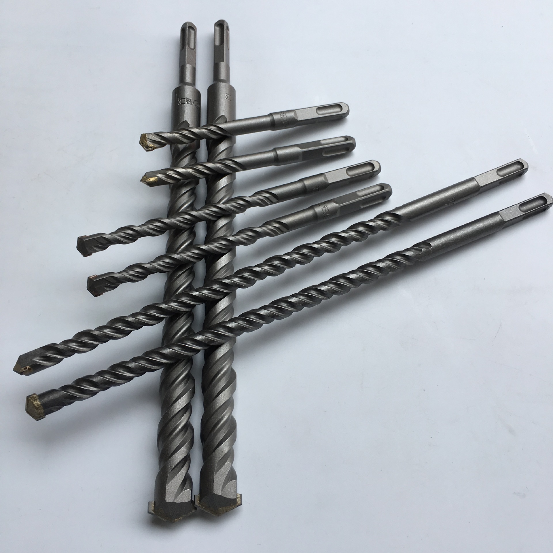 汇钰 精品方柄四坑 圆柄电锤钻头 混泥土打眼 穿墙冲击钻头批发