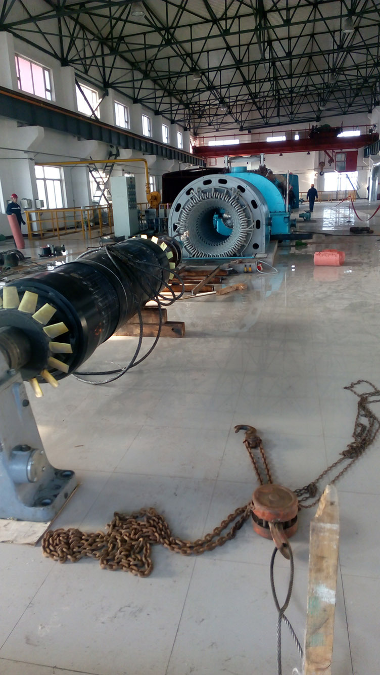 汽轮发电机异物堵塞 橡皮垫铜垫圈砂粒异物清除 氧化铜积垢清洁